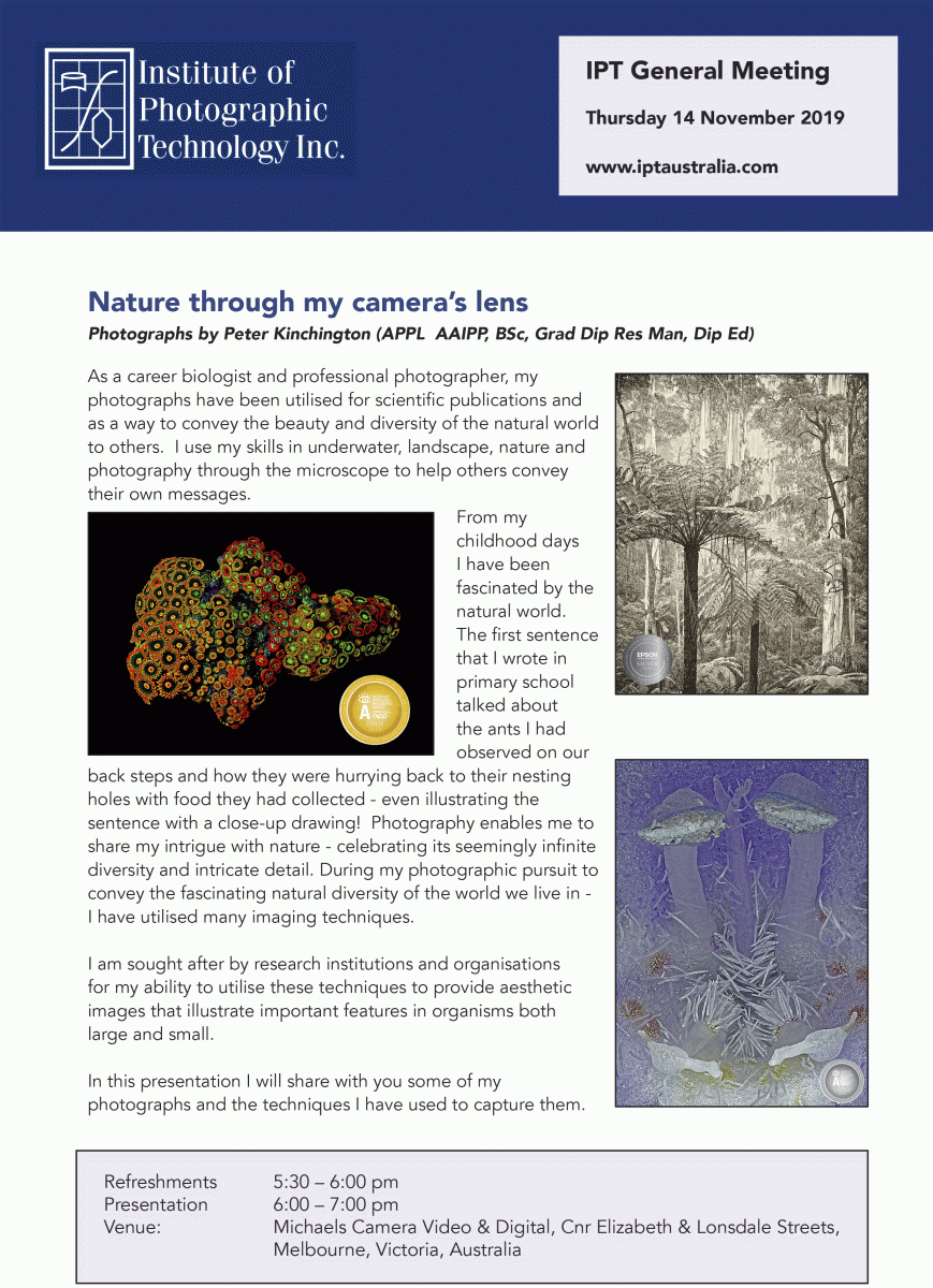 IPT General Meeting -November 2019