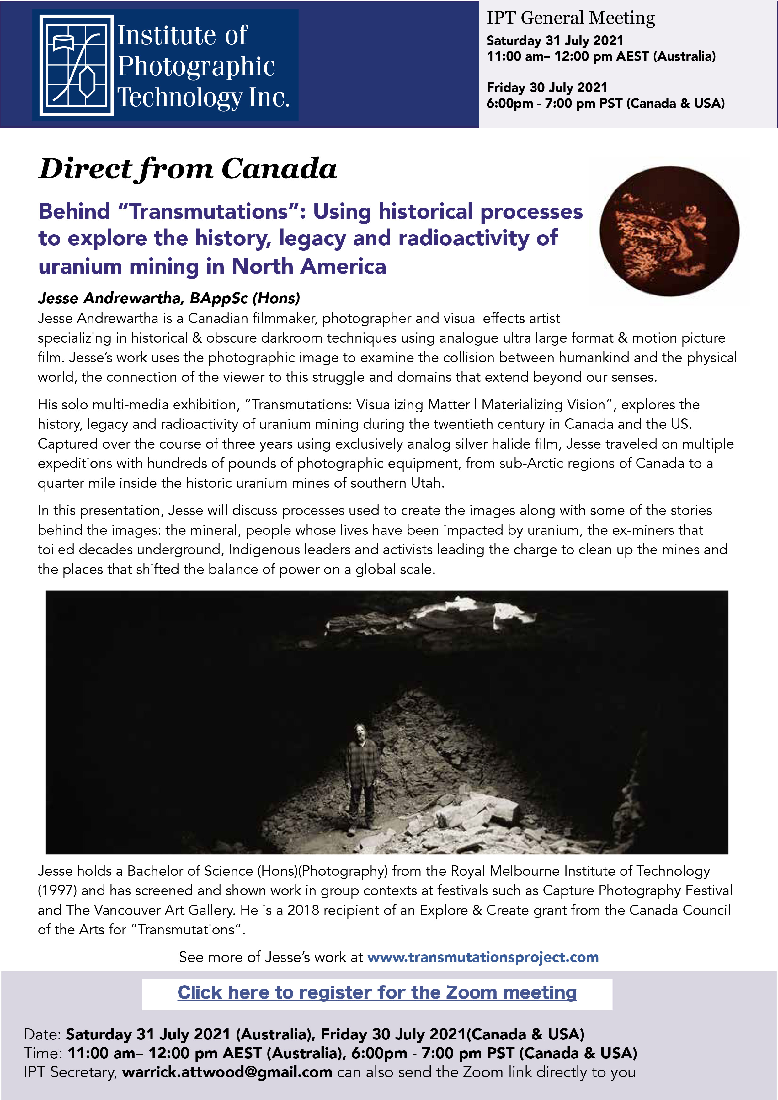 IPT General Meeting -July 2021